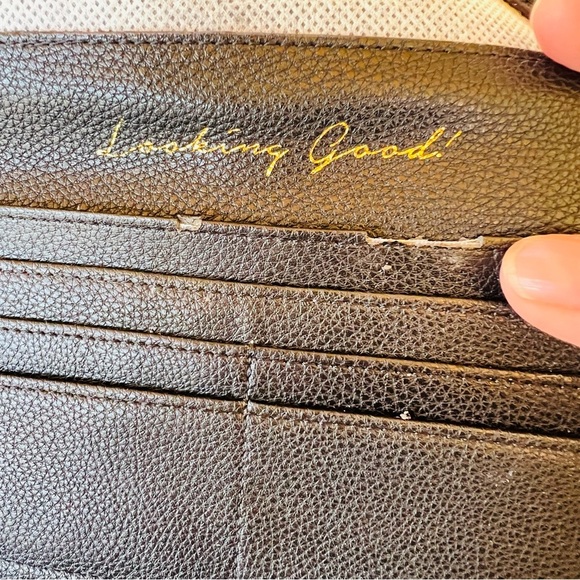 AIMEE KESTENBERG RAINBOW OIL SLICK FOLDOVER WALLET - Picture 4 of 9